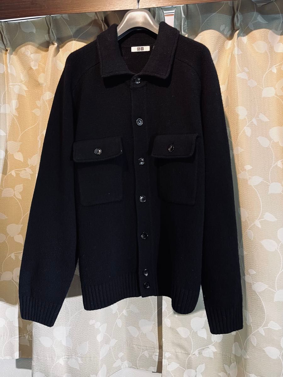 UNIQLO U ラムニットジャケット Size L ブラック 2024AW|Yahoo UNIQLO U ラムニットジャケット Size L ブラック 2024AW|Yahoo