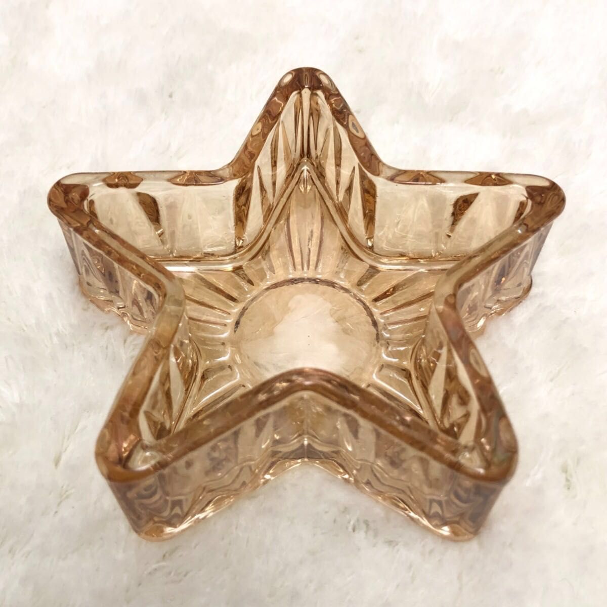 Francfranc フランフラン 星形 ガラス 小物入れ オーロラ Francfranc フランフラン 星形 ガラス 小物入れ オーロラ