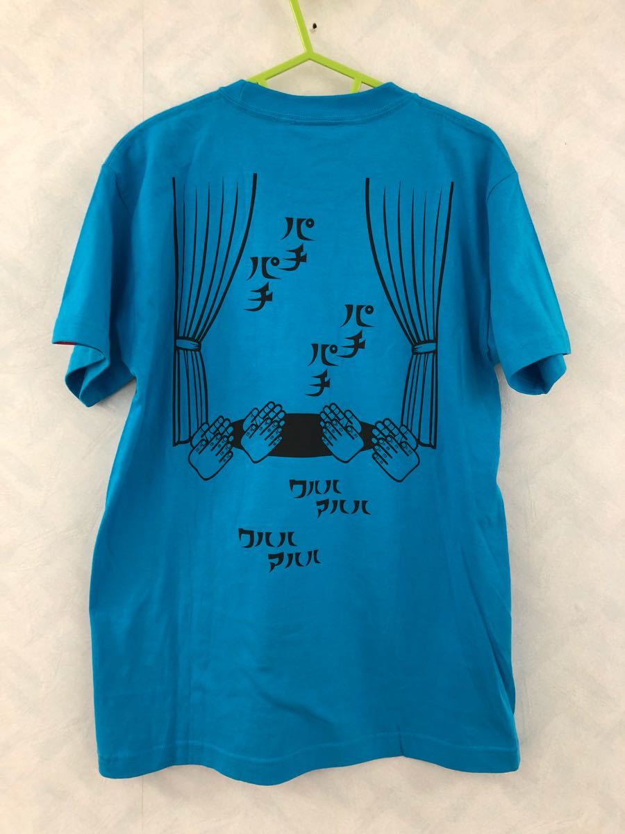 美品 PUNK DRUNKERS × せじけん劇場 Tシャツ M チャンス大城 危険物てぃらてぃら BBゴロー ヲタル 亀子のぶお 御華坊 直筆サイン入り 芸人_画像4