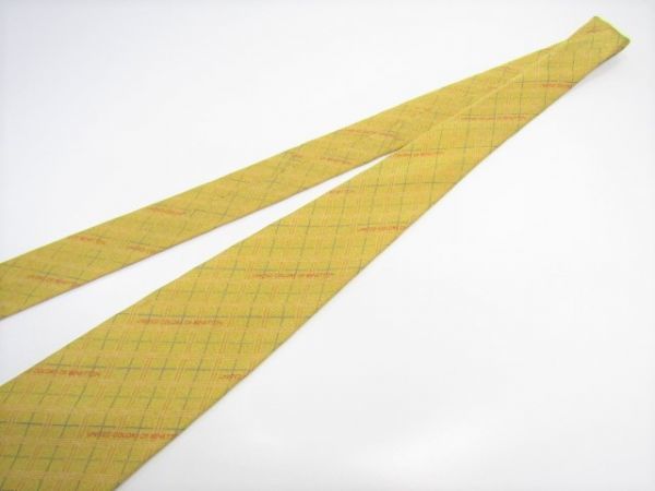 UNITED COLORS OF BENETTON( united * color z*ob* Benetton ) silk necktie Logo &.. pattern 846515C173R28