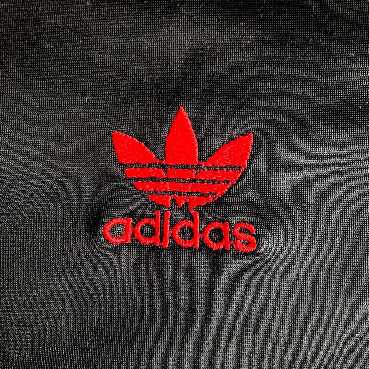 アディダス adidas ATP ジャージ トラックジャケット 黒×赤 USA アディダス adidas ATP ジャージ トラックジャケット 黒×赤 USA