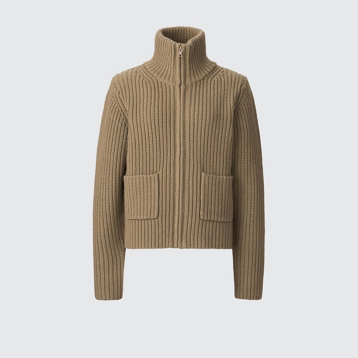 新品未開封】UNIQLO U ユニクロ ユー ラムブレンドジップアップ 新品未開封】UNIQLO U ユニクロ ユー ラムブレンドジップアップ