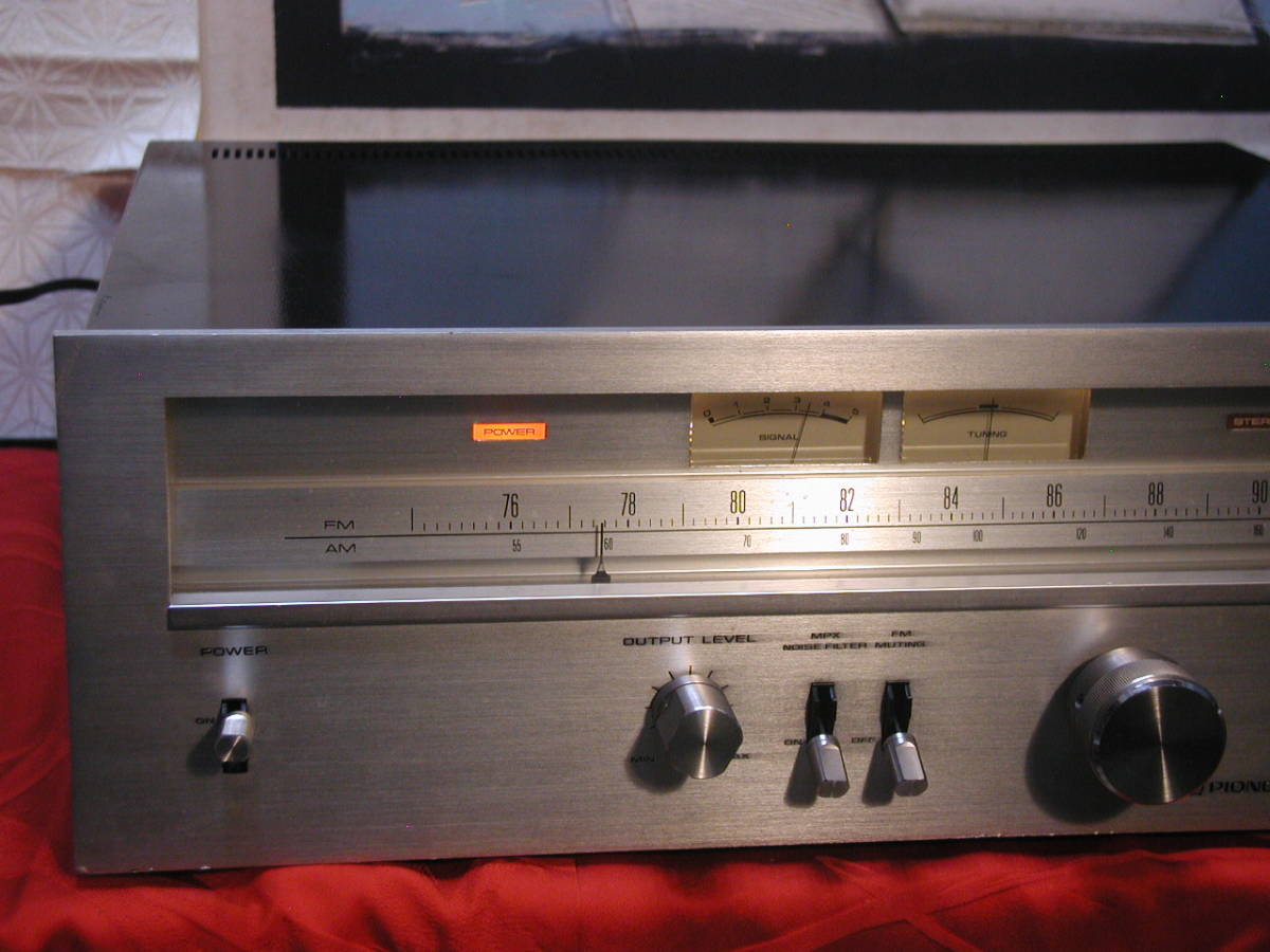 【高音質モデル】★★パイオニア　Pioneer TX-8800 AM/FMステレオチューナー￥44,500(1975年頃)受信良好★★_画像3
