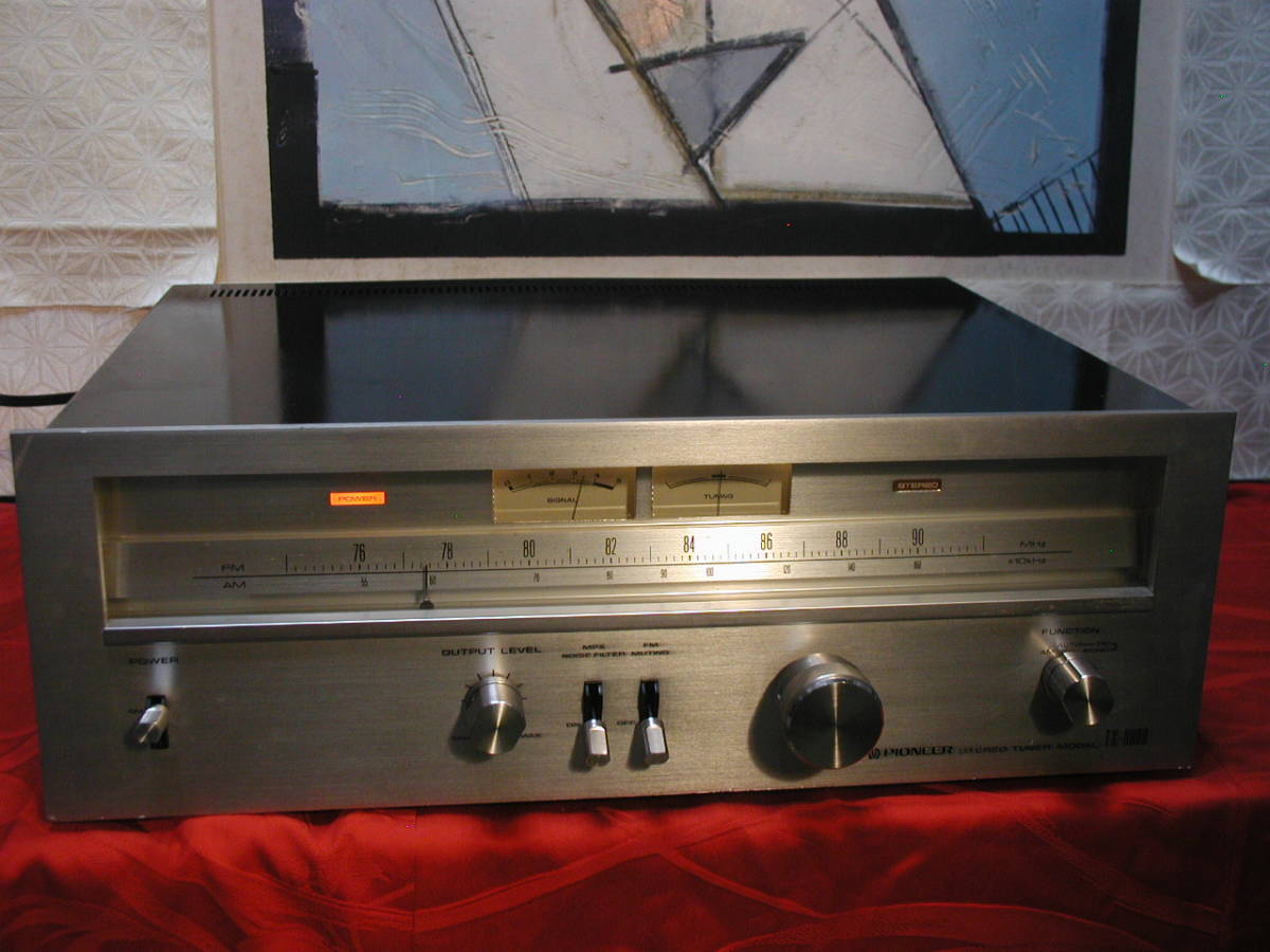 【高音質モデル】★★パイオニア　Pioneer TX-8800 AM/FMステレオチューナー￥44,500(1975年頃)受信良好★★_画像9