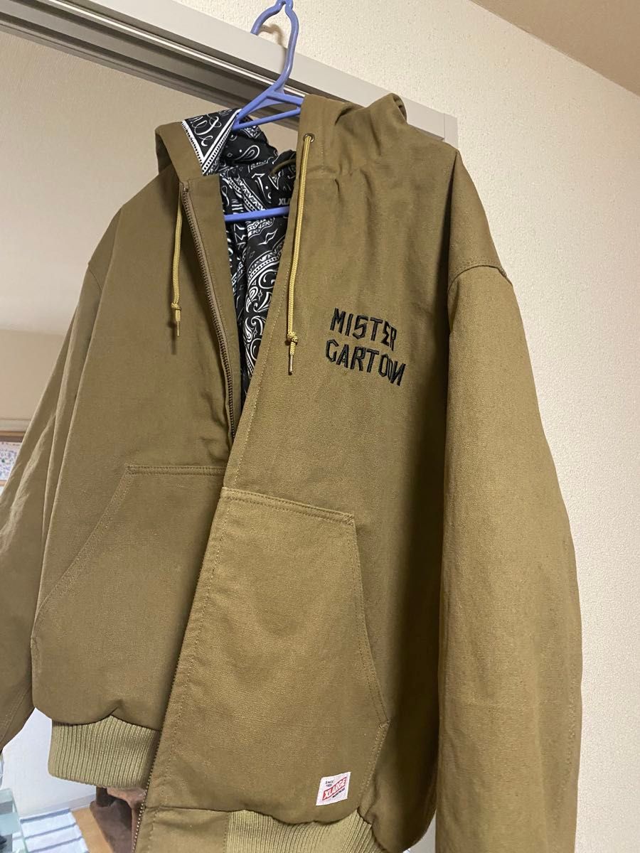 XLARGE×Mister Cartoon HOODED WORK JACKET|Yahoo!フリマ(旧 XLARGE×Mister Cartoon HOODED WORK JACKET|Yahoo!フリマ(旧