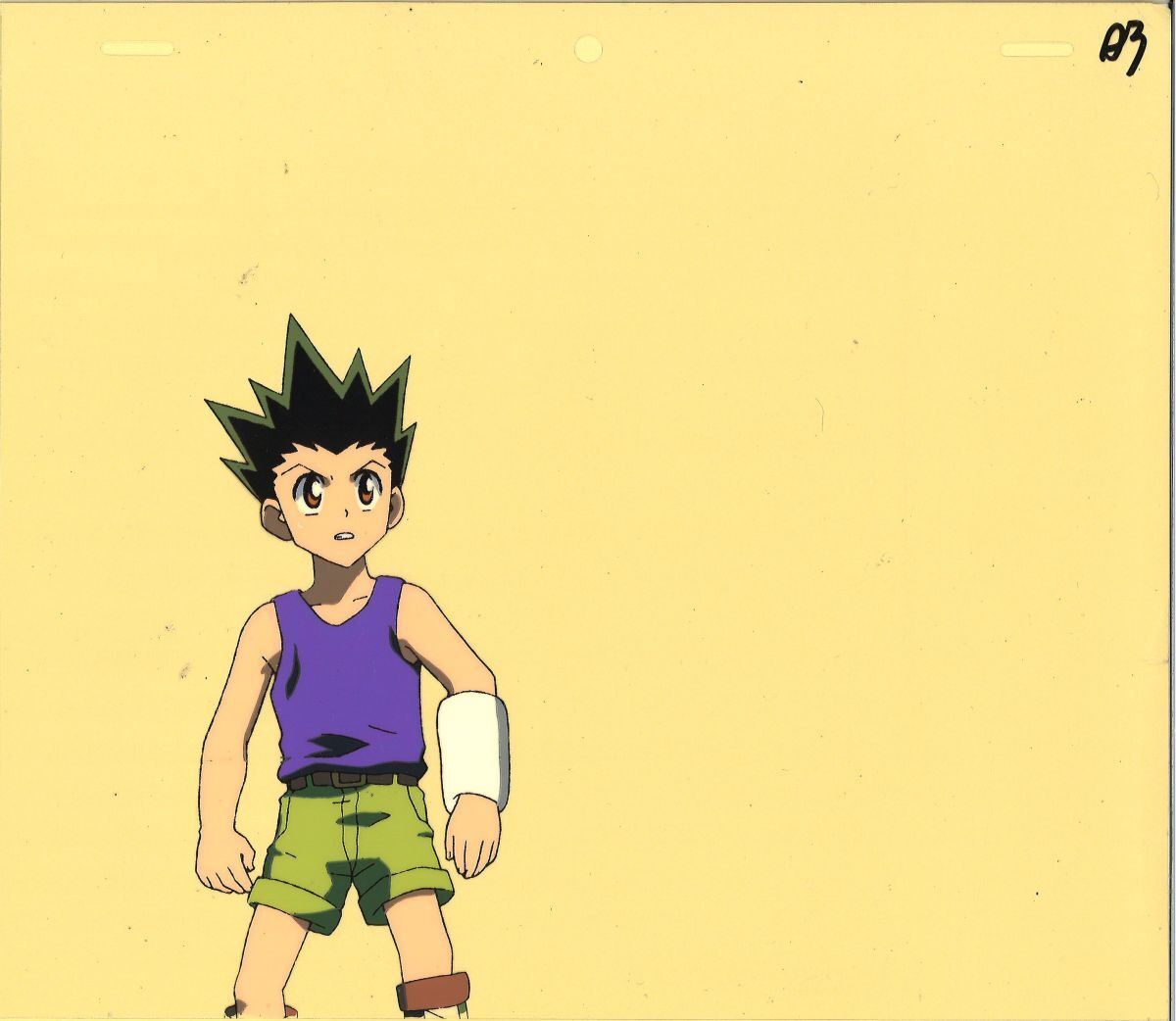 HUNTER×HUNTER ハンターハンター ゴン セル画 動画 原画 冨樫 HUNTER×HUNTER ハンターハンター ゴン セル画 動画 原画 冨樫