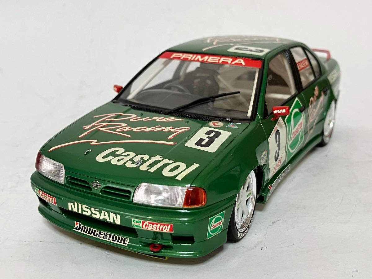 タミヤ 1/24 カストロール 日産 プリメーラ JTCC 完成品(完成品