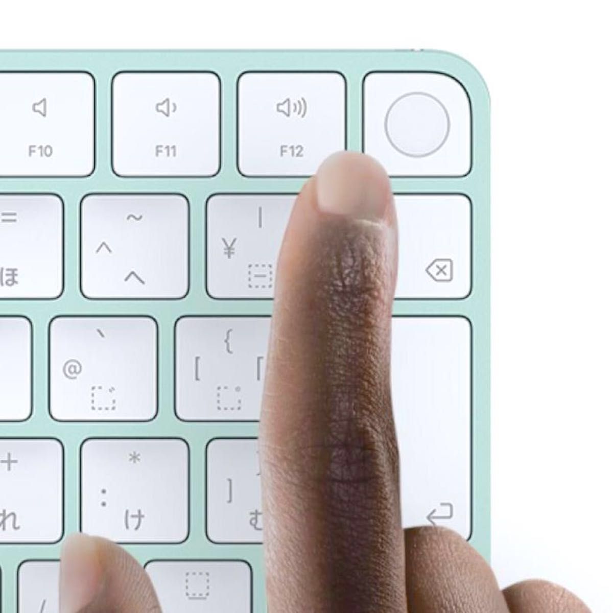 新品にちかい/超美品】グリーン Apple Magic Keyboard マジック 新品にちかい/超美品】グリーン Apple Magic Keyboard マジック
