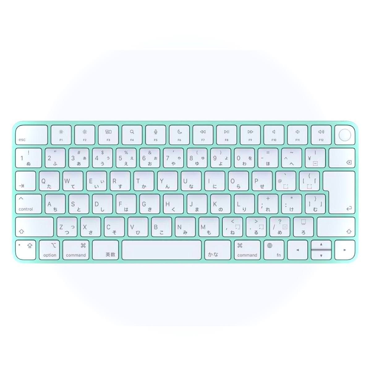 新品にちかい/超美品】グリーン Apple Magic Keyboard マジック 新品にちかい/超美品】グリーン Apple Magic Keyboard マジック