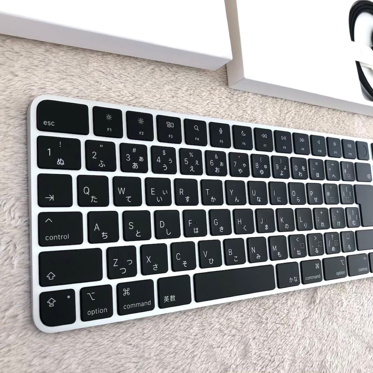 最新ブラックモデル USB-C Apple Magic Keyboard 純正 最新ブラックモデル USB-C Apple Magic Keyboard 純正