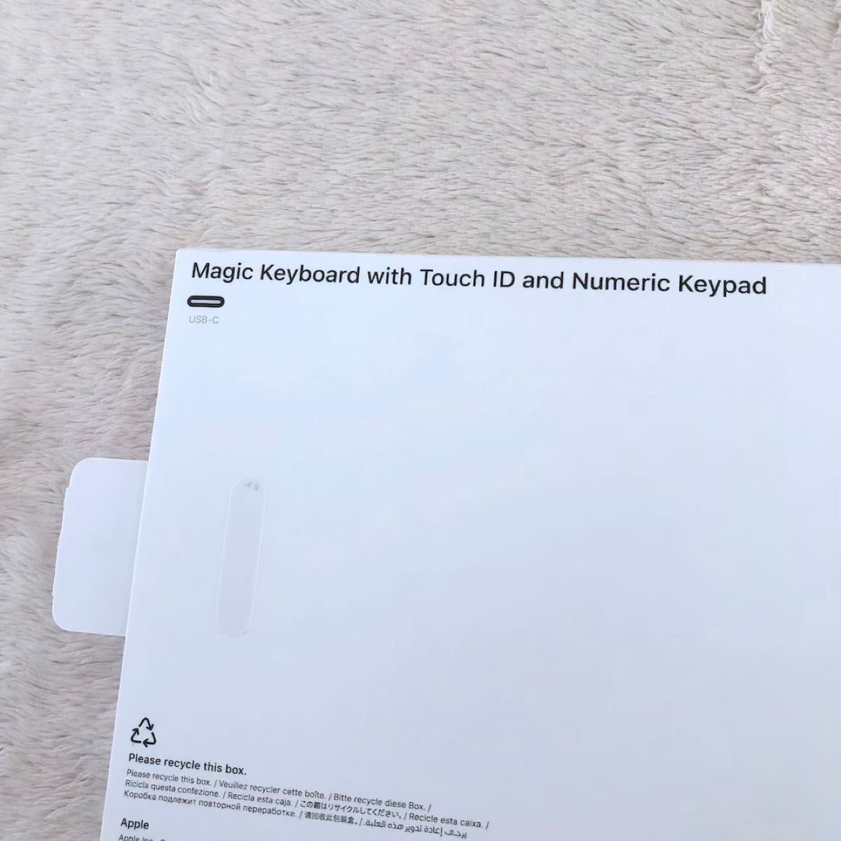 最新ブラックモデル USB-C Apple Magic Keyboard 純正 最新ブラックモデル USB-C Apple Magic Keyboard 純正