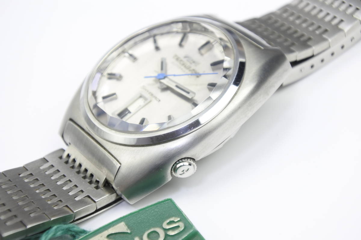 *** супер модный 1970 годы Швейцария именная техника TECHNOS SKYBIRD самозаводящиеся часы джентльмен наручные часы неиспользуемый товар товар 