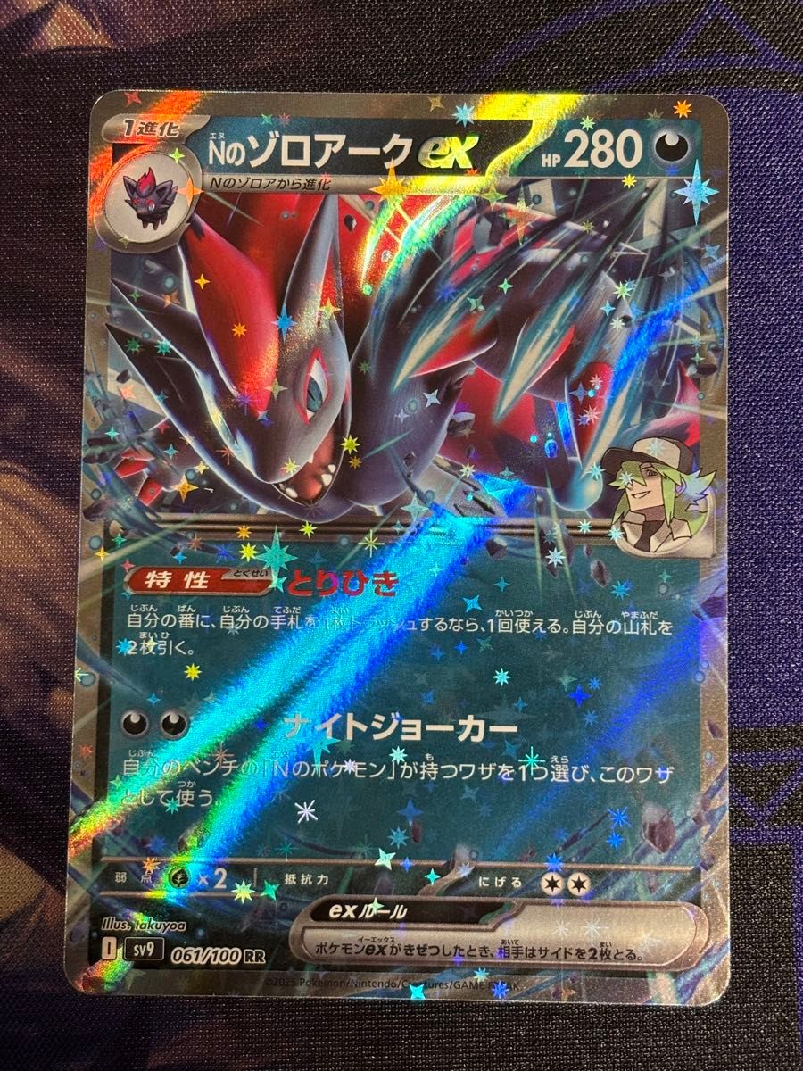 ポケモンカードゲーム Nのゾロアークex RR Nのゾロア AR セット ポケモンカードゲーム Nのゾロアークex RR Nのゾロア AR セット