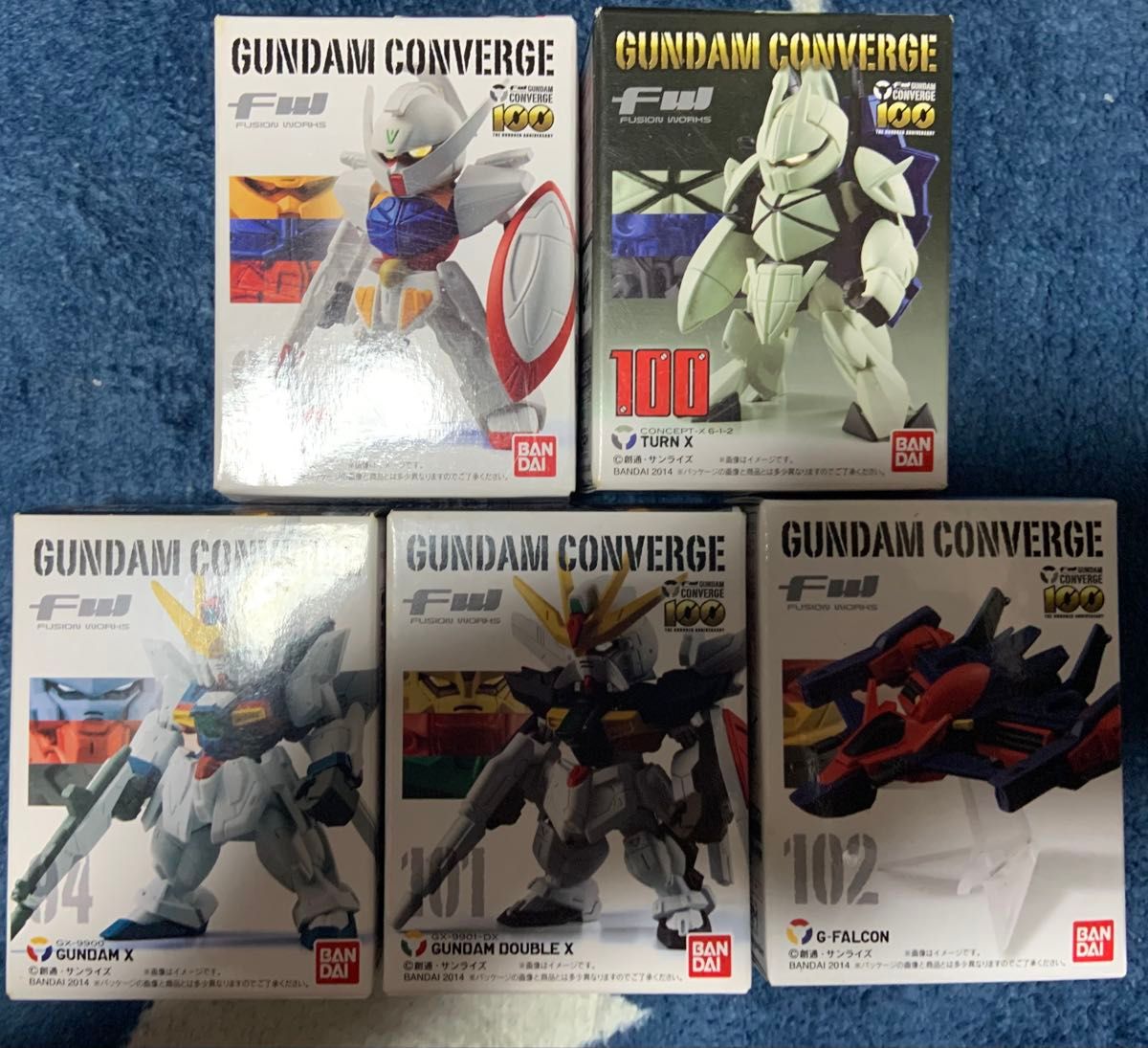新品未開封 ガンダムコンバージ 5体セット ガンダムX ∀ガンダム GUNDAM CONVERGE FW バンダイ 新品未開封 ガンダムコンバージ 5体セット ガンダムX ∀ガンダム GUNDAM CONVERGE FW バンダイ