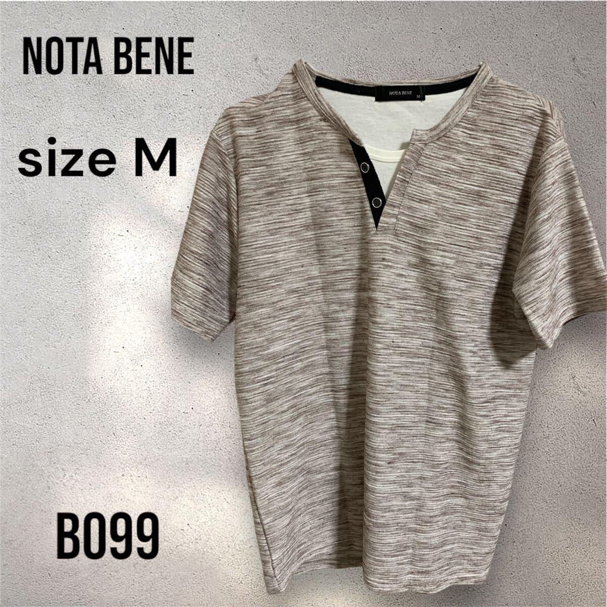 NOTA BENETシャツカットソー　M