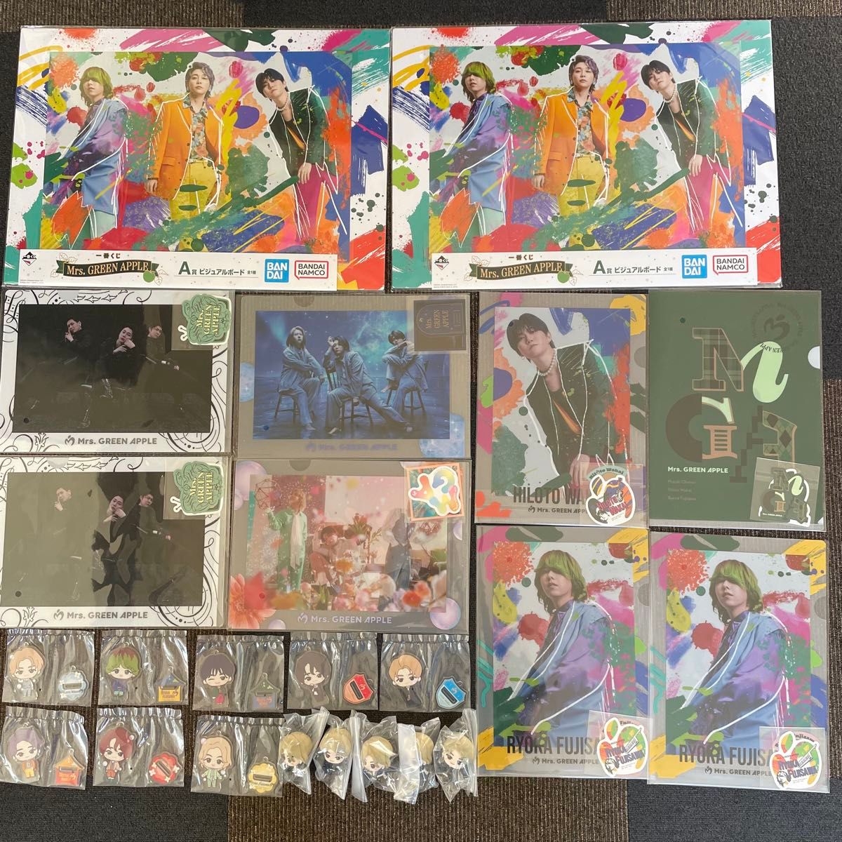 Mrs.GREEN APPLE ミセスグリーンアップル 1番くじ 23点セット Mrs.GREEN APPLE ミセスグリーンアップル 1番くじ 23点セット