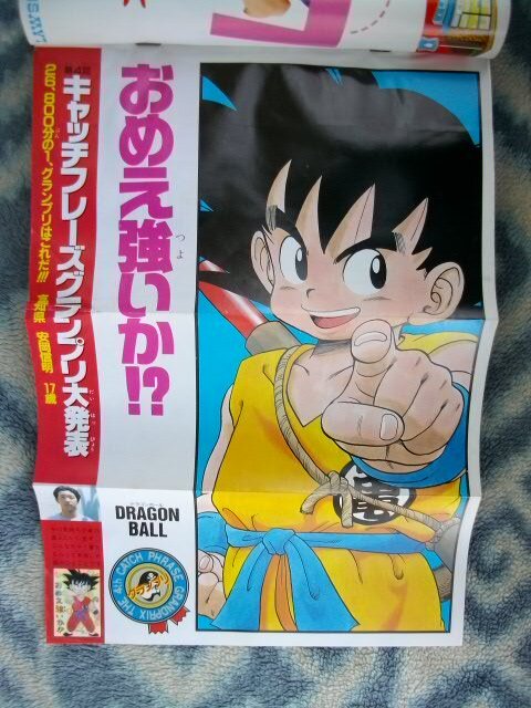 ドラゴンボール DRAGON BALL 表紙&巻頭カラー掲載 週刊少年 ドラゴンボール DRAGON BALL 表紙&巻頭カラー掲載 週刊少年