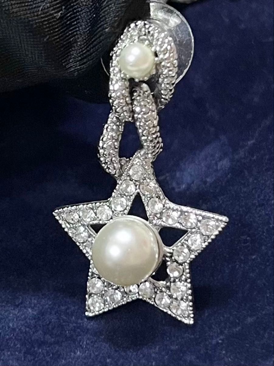 希少品 ステラハリウッド スターパールネックレス ピアス 希少品 ステラハリウッド スターパールネックレス ピアス