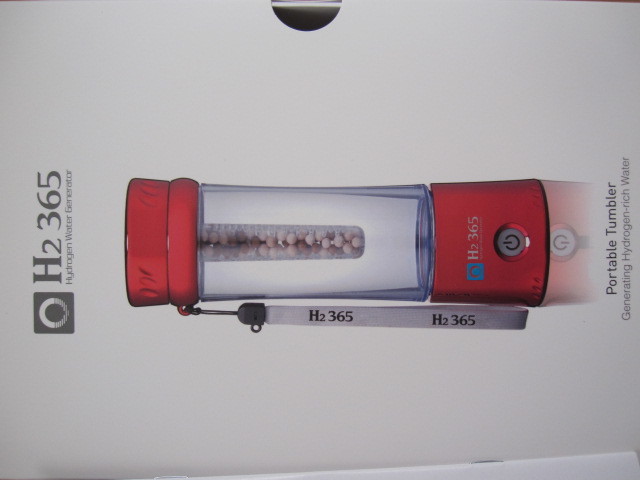 Yahoo!オークション - H2-365 携帯用水素水生成器 レッド 未使用 Yahoo!オークション - H2-365 携帯用水素水生成器 レッド 未使用