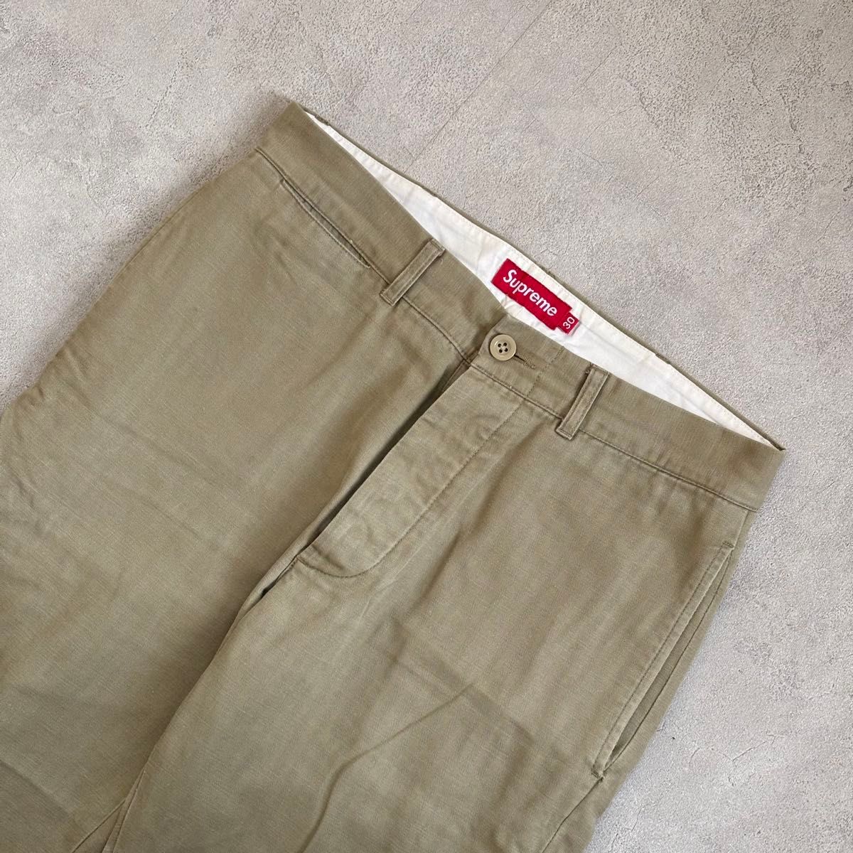 Supreme シュプリーム オリーブ チノパン カーキ サイズ30 Supreme シュプリーム オリーブ チノパン カーキ サイズ30