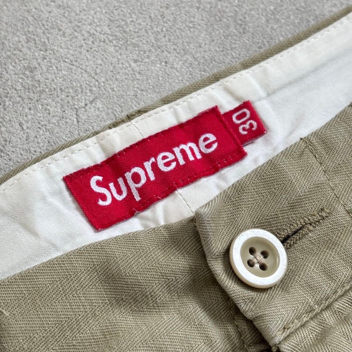 Supreme シュプリーム オリーブ チノパン カーキ サイズ30 Supreme シュプリーム オリーブ チノパン カーキ サイズ30
