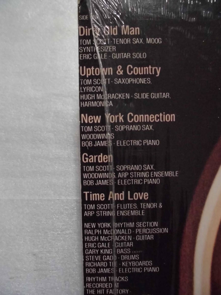 良盤屋 J-1438◆LP◆海外 US盤 Jazz　 トムスコット ニューヨークコネクション Tom Scott New York Connection 1975　送料480_画像3