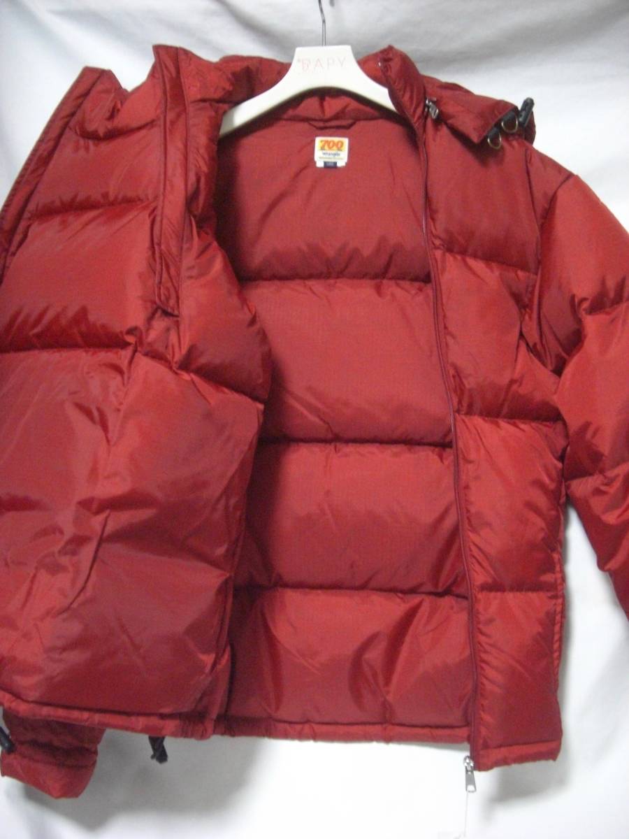 新品 DS SAMPLE 90s WRANGLER ラングラー 700 SERIES シリーズ DOWN JACKET ダウンジャケット 赤 L_画像3