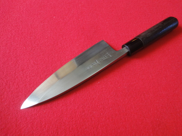 【正本総本店】出刃包丁 刃渡17.3㎝ 全長32㎝ 峰厚8.6㎜ 片刃 ※中古品 ※全国一律送料870円