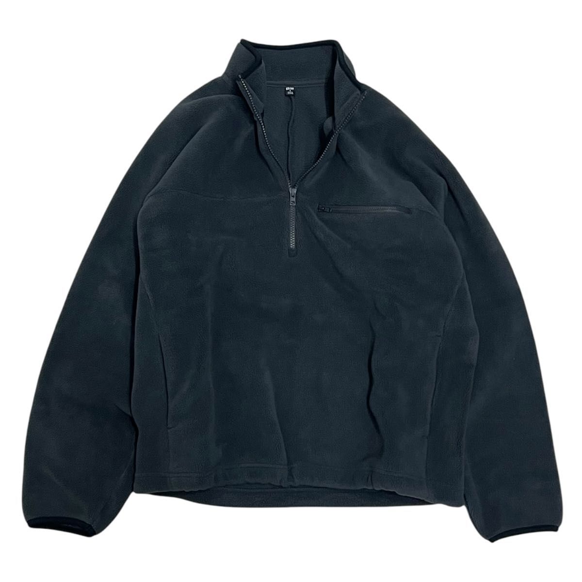 完売商品 UNIQLO フリース オーバーサイズ ハーフジップ プル 完売商品 UNIQLO フリース オーバーサイズ ハーフジップ プル