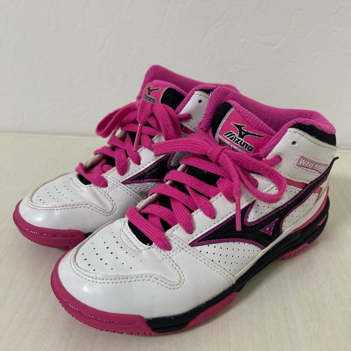 Mizuno(ミズノ)バスケットシューズ ハイカット ホワイト Mizuno(ミズノ)バスケットシューズ ハイカット ホワイト