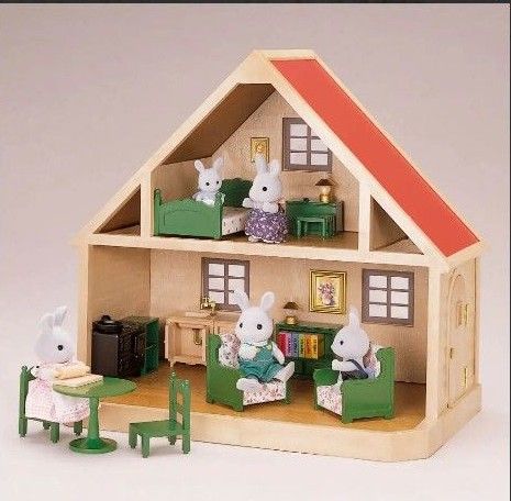 シルバニアファミリー シルバニア森のお家 ハ-18 箱あり 初期 シルバニアファミリー シルバニア森のお家 ハ-18 箱あり 初期