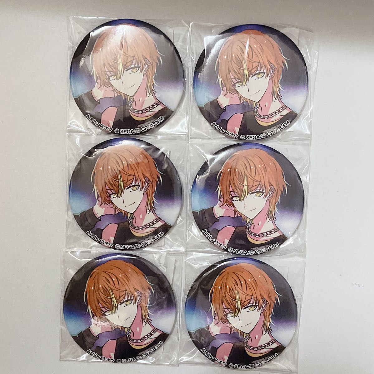 プロセカ プロジェクトセカイ ZOZOTOWN 缶バッジ ビビバス 東雲 プロセカ プロジェクトセカイ ZOZOTOWN 缶バッジ ビビバス 東雲