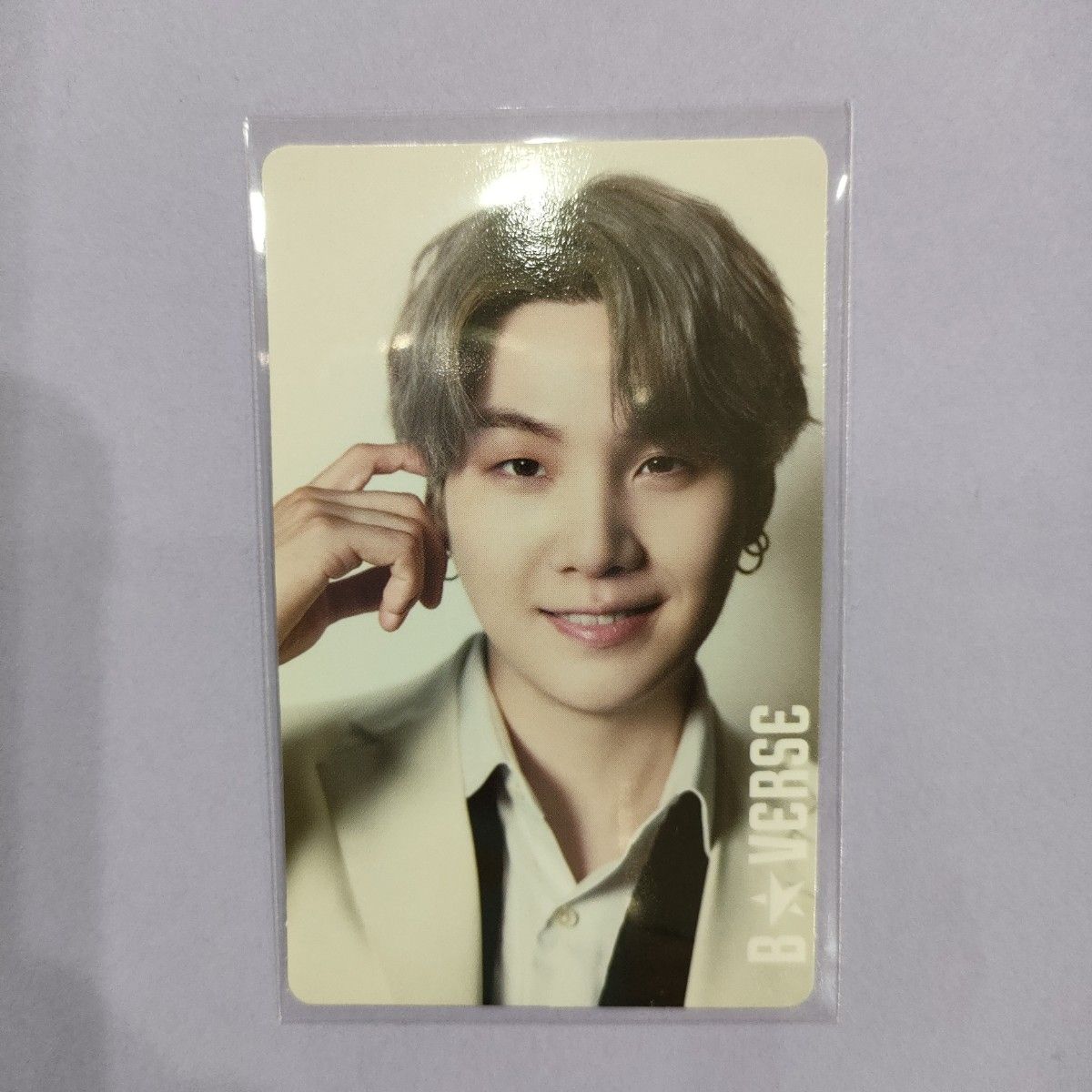 新柄 BTS B VERSE 入場特典 SUGA ユンギ トレカ ハラカド 原宿 新柄 BTS B VERSE 入場特典 SUGA ユンギ トレカ ハラカド 原宿