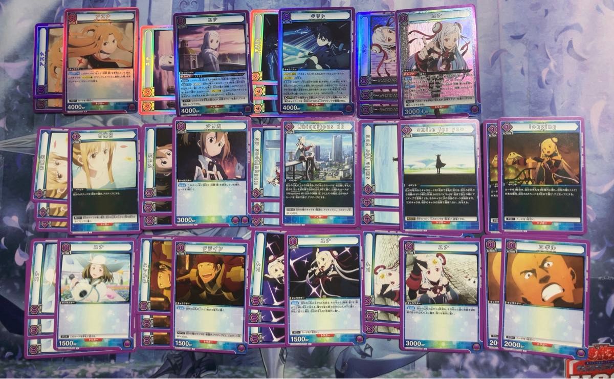ユニオンアリーナ ソードアートオンライン SAO ユナ 歌 構築済み ユニオンアリーナ ソードアートオンライン SAO ユナ 歌 構築済み