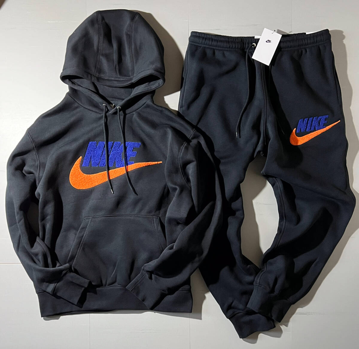 NIKE□ナイキ〔L〕スウェット パーカー パンツ 上下セット 立体 NIKE□ナイキ〔L〕スウェット パーカー パンツ 上下セット 立体