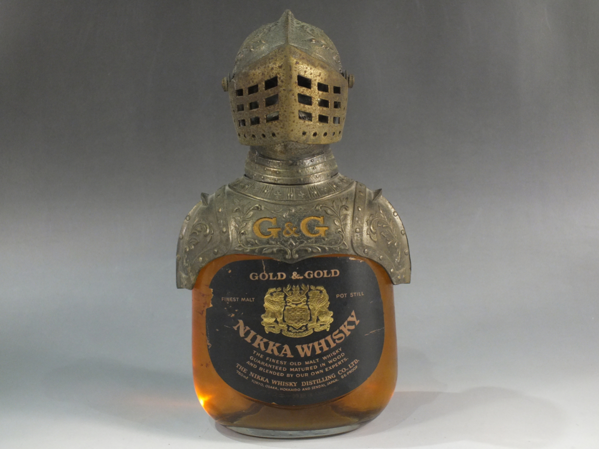 風】ニッカ G&G 騎士 鎧 甲冑 ウイスキー / NIKKA GOLD&GOLD 風】ニッカ G&G 騎士 鎧 甲冑 ウイスキー / NIKKA GOLD&GOLD