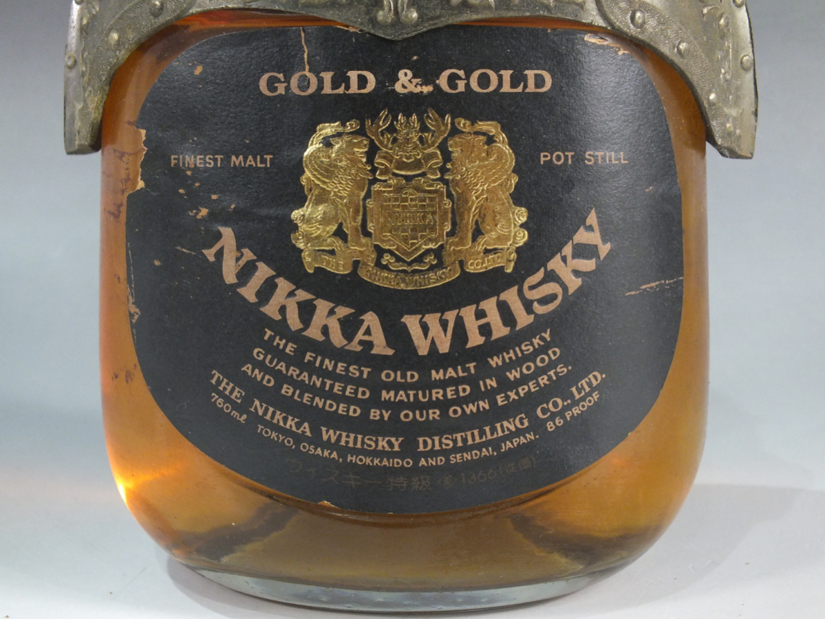風】ニッカ G&G 騎士 鎧 甲冑 ウイスキー / NIKKA GOLD&GOLD 風】ニッカ G&G 騎士 鎧 甲冑 ウイスキー / NIKKA GOLD&GOLD