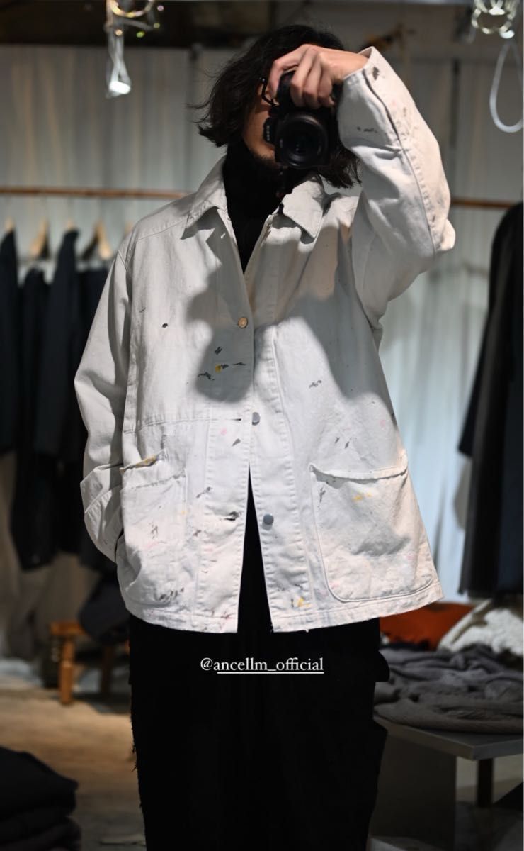 25Ss Ancellm アンセルム カバーオール デニム urig denim 25Ss Ancellm アンセルム カバーオール デニム urig denim