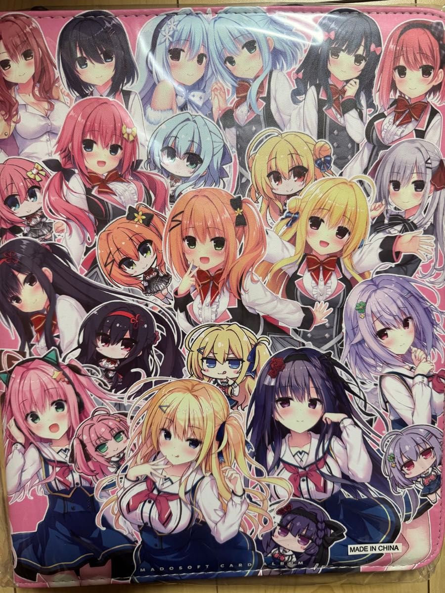 まどそふと オリジナルカードバインダー ハミダシクリエイティブ まどそふと オリジナルカードバインダー ハミダシクリエイティブ