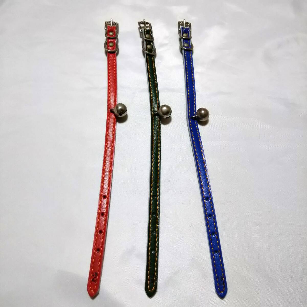 未使用、保管品 　㈱岡田制作所　OK印ペット用品　皮首輪 　鈴付き　首回約17～20㎝?。潮茎互氓? />
                                    </span> 
                                </div>

								<div   id=