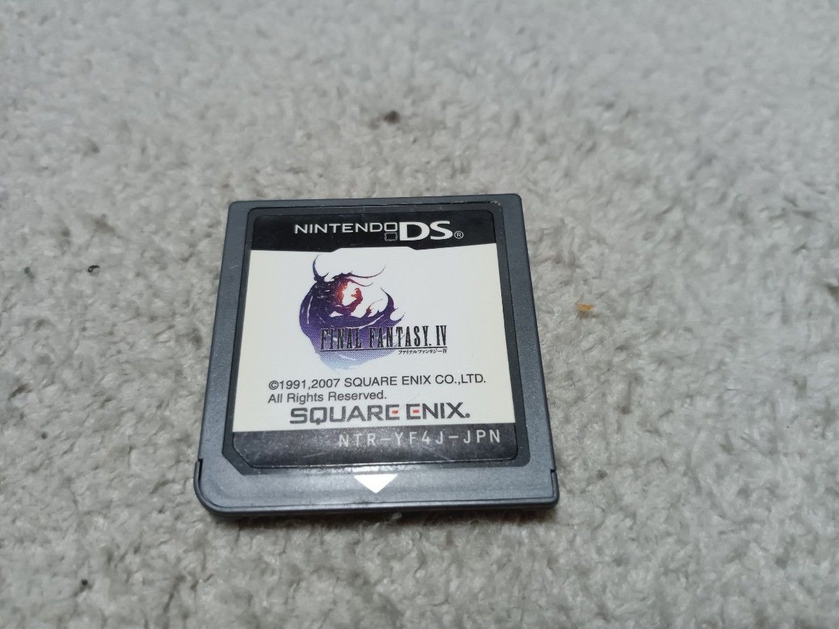 ニンテンドーDS DS ファイナルファンタジーⅣ FF4 箱 説明書付 ニンテンドーDS DS ファイナルファンタジーⅣ FF4 箱 説明書付