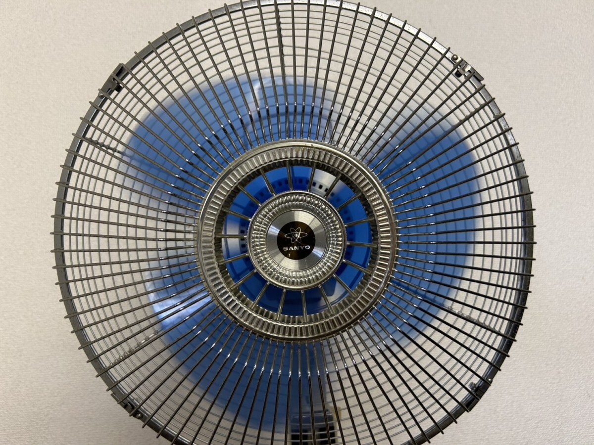 A3 SANYO サンヨー EF-6KZ 扇風機 昭和レトロ アンティーク 簡単 A3 SANYO サンヨー EF-6KZ 扇風機 昭和レトロ アンティーク 簡単