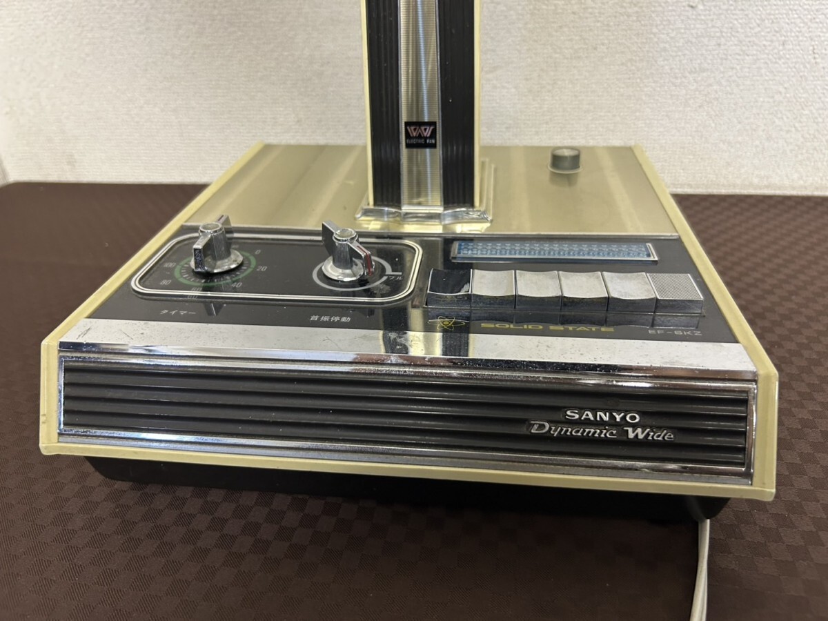 A3 SANYO サンヨー EF-6KZ 扇風機 昭和レトロ アンティーク 簡単 A3 SANYO サンヨー EF-6KZ 扇風機 昭和レトロ アンティーク 簡単