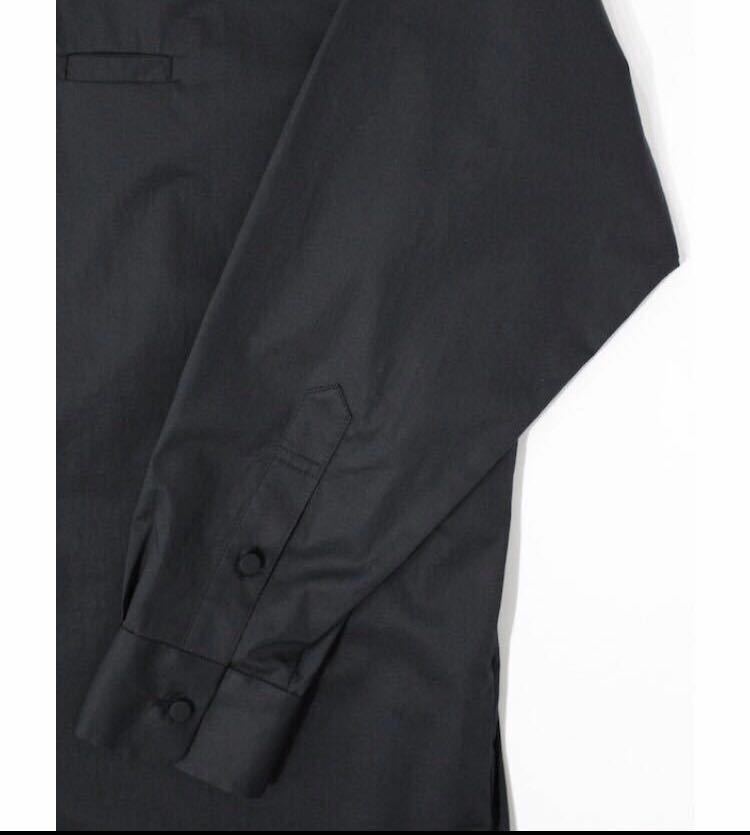 美品　完売 / Dulcamara / トレンチ シャツ 1 / ロングシャツ　長袖　ブラック　黒