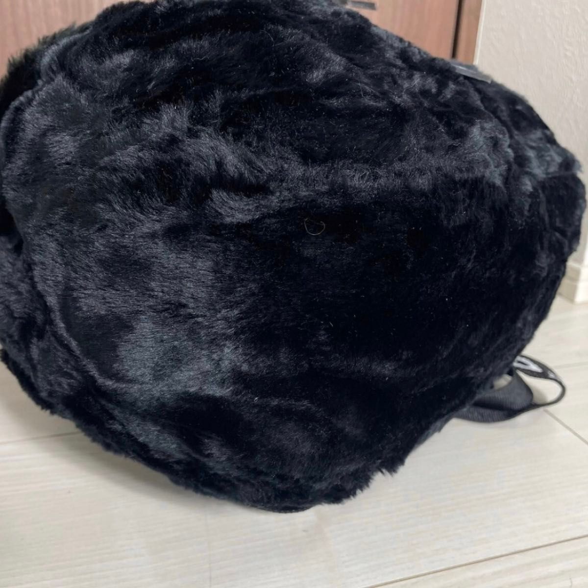 美品 ドルチェ&ガッバーナ Dolce&Gabbana ファー リュック ロゴ 美品 ドルチェ&ガッバーナ Dolce&Gabbana ファー リュック ロゴ