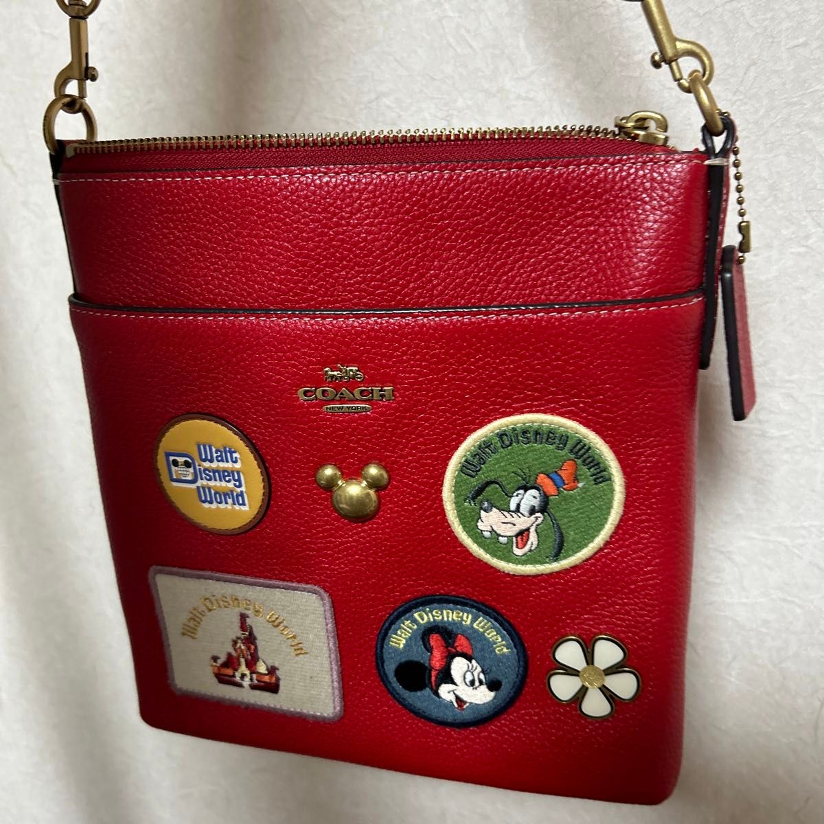 COACH Disney 50周年 コラボモデル ショルダーバッグ フロリダ購入品