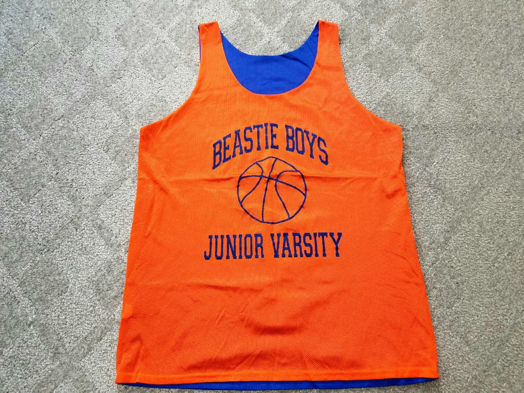  new goods dead stock ~90s USA made BEASTIEBOYS Be stay boys reversible mesh tank top Lnik scalar 