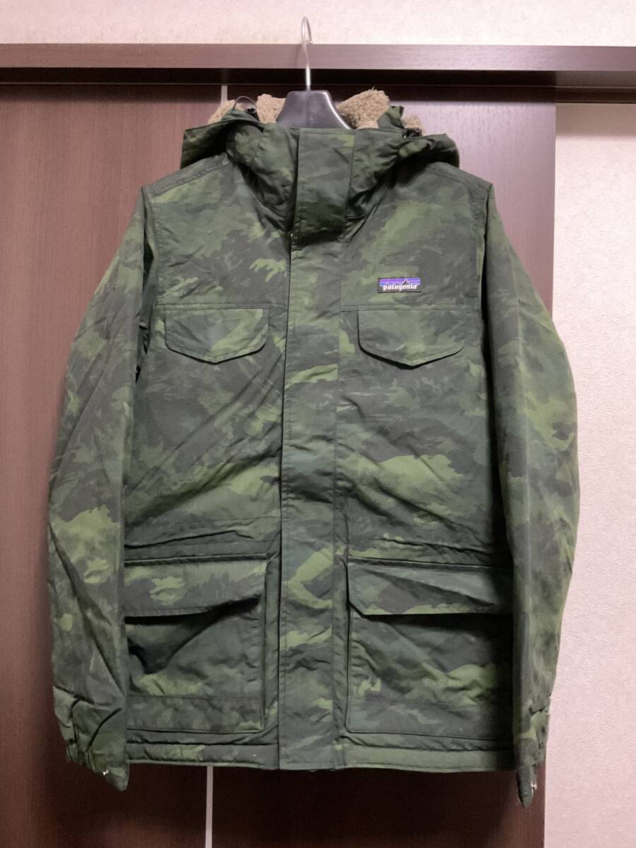 Patagonia Patagonia chair trout Parker boa JKT camouflage pattern 