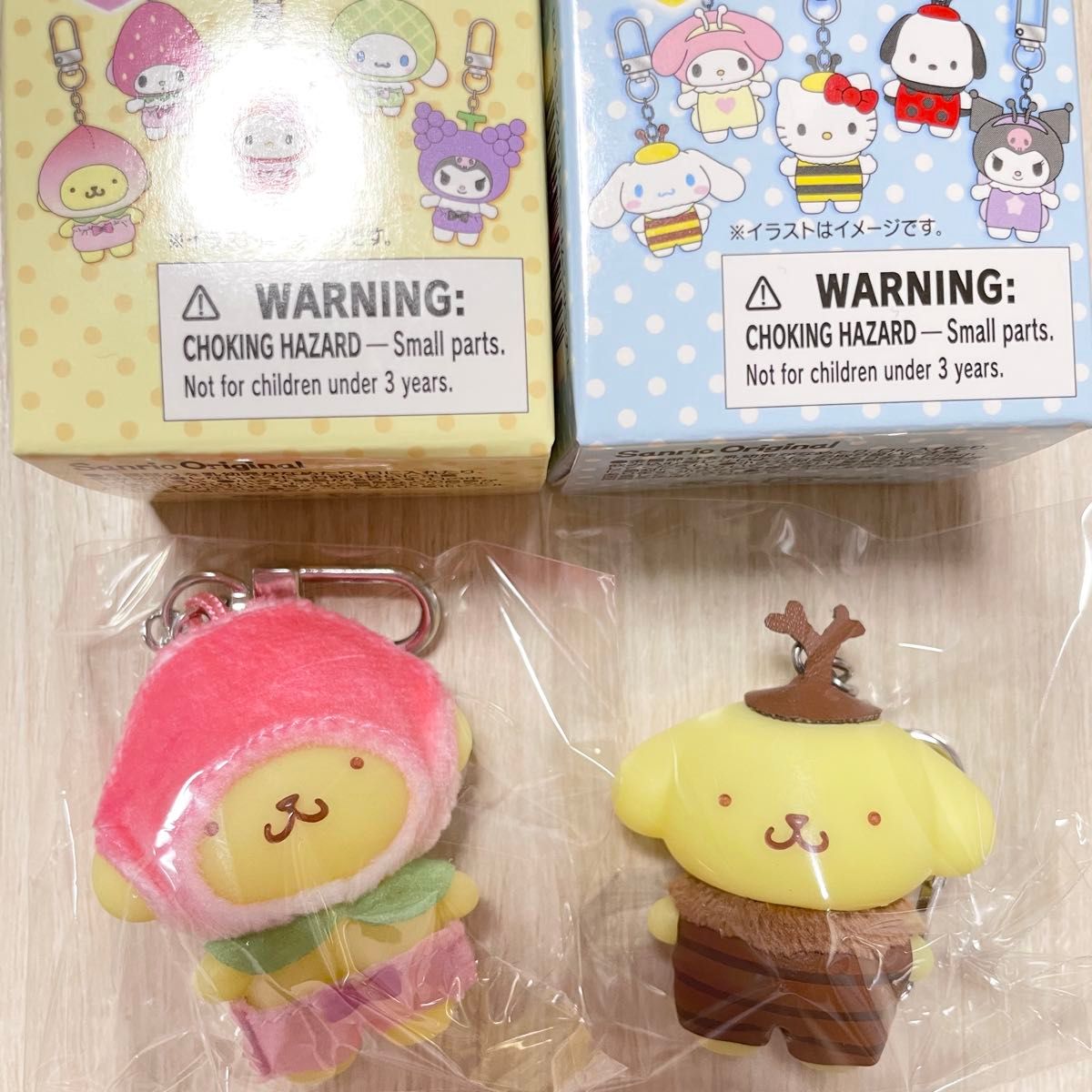サンリオ ちびっとも くだもの ポムポムプリン 虫さん サンリオ ちびっとも くだもの ポムポムプリン 虫さん