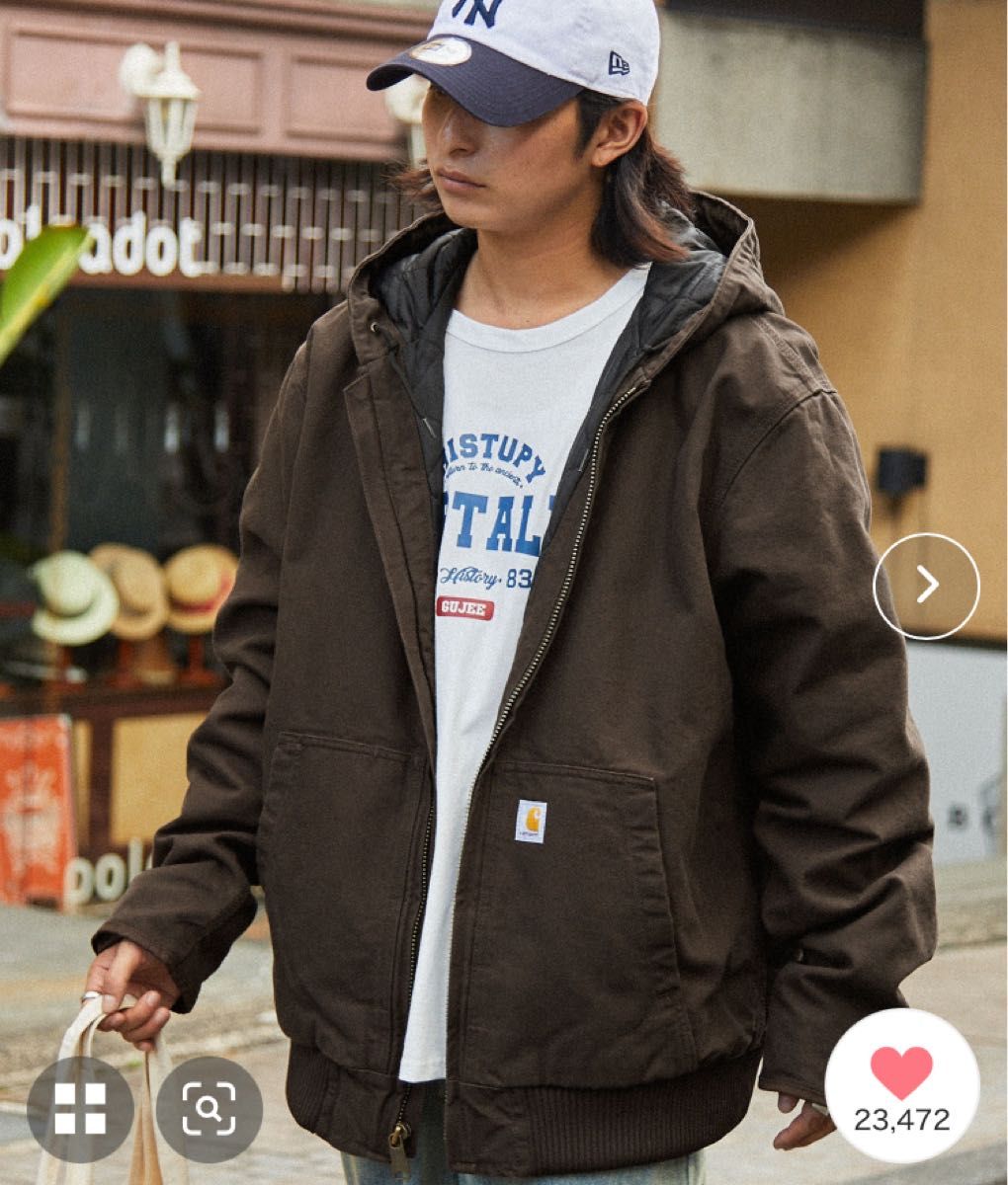 carhartt アクティブジャケット j130 ウォシュドジャケット carhartt アクティブジャケット j130 ウォシュドジャケット